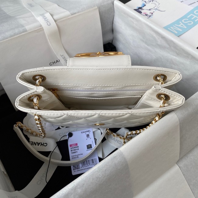 Chanel SMALL MESSENGER BAG AS4596 WHITE