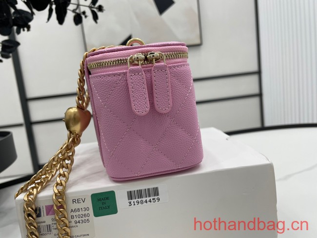 Chanel CLUTCH WITH CHAIN A68130 pink