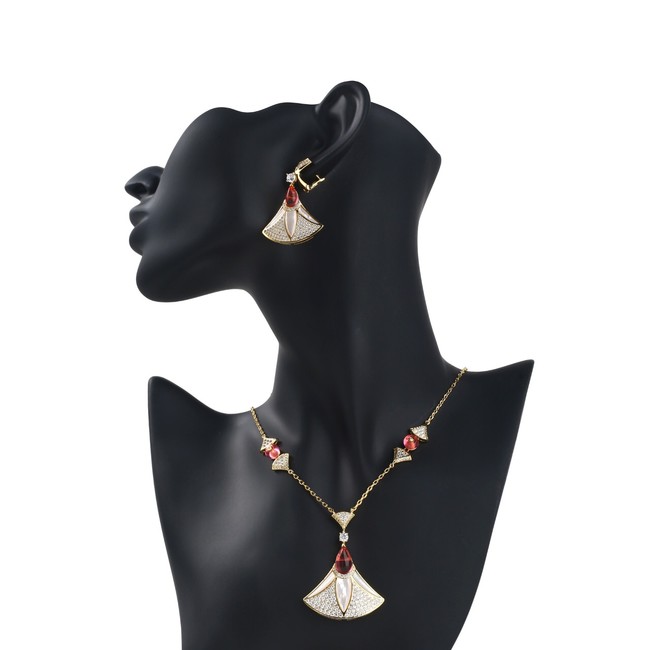 BVLGARI NECKLACE&Earrings CE12900