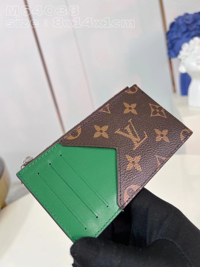 Louis Vuitton Coin Card Holder M82908 Green