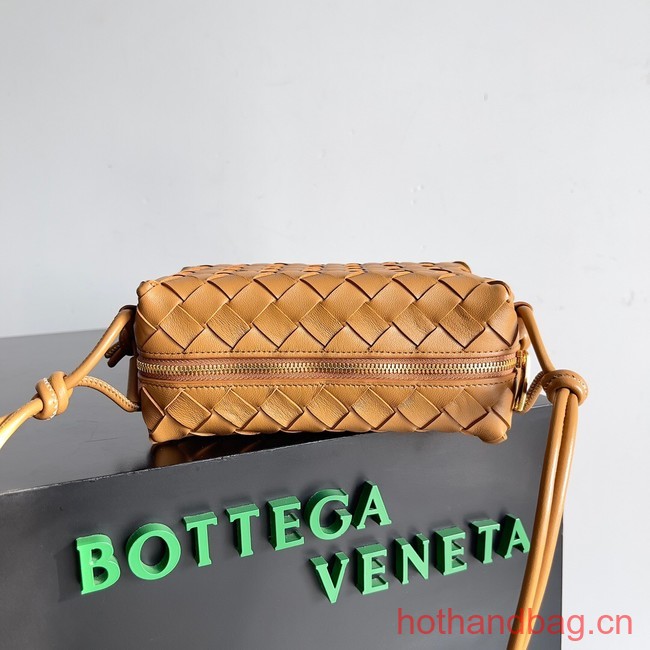 Bottega Veneta Mini Loop Camera Bag 723547 brown