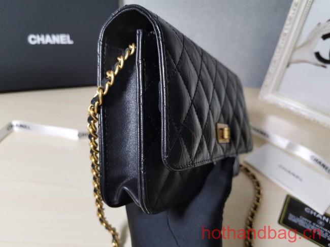 Chanel CLASSIC WALLET ON CHAIN AP0251 Black