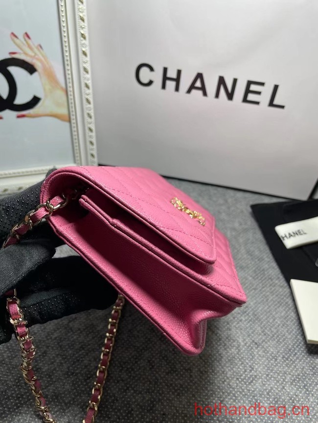 Chanel WALLET ON CHAIN AP1794 pink