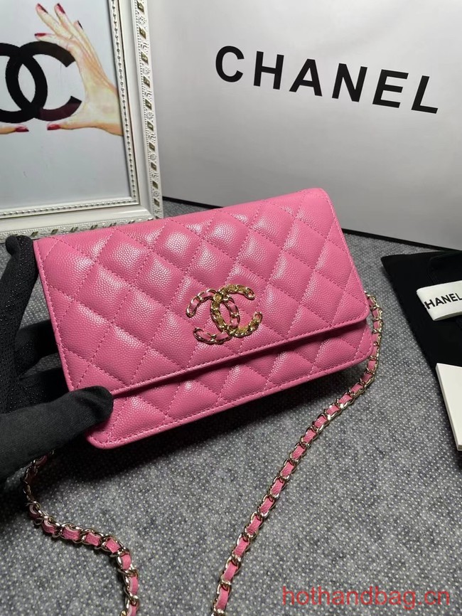 Chanel WALLET ON CHAIN AP1794 pink