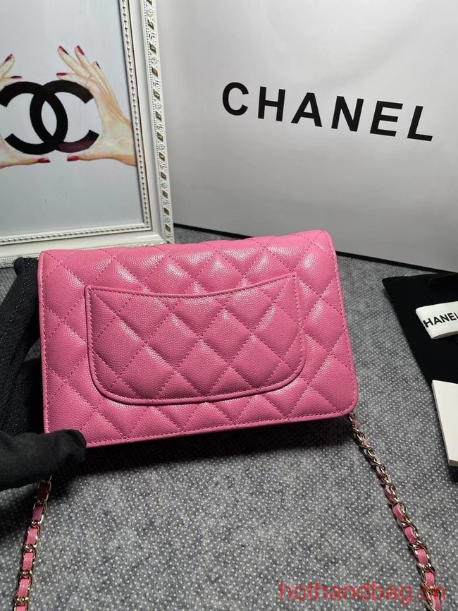 Chanel WALLET ON CHAIN AP1794 pink