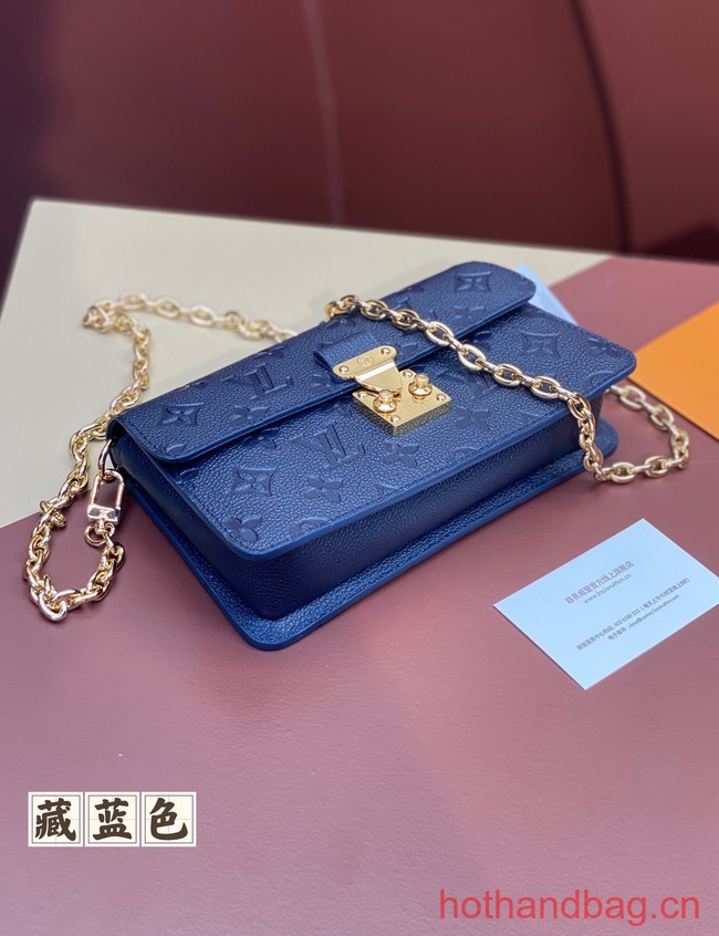 Louis Vuitton Wallet On Chain Metis M82836 Royal Blue