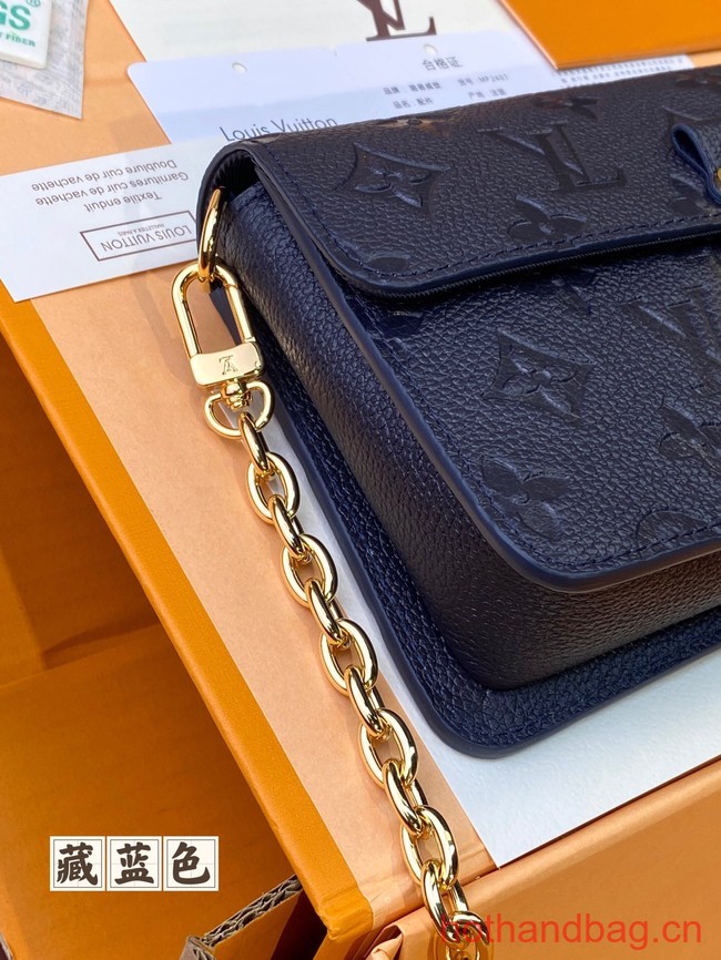 Louis Vuitton Wallet On Chain Metis M82836 Royal Blue