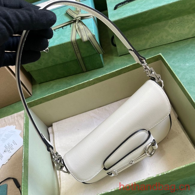 GUCCI HORSEBIT 1955 MINI SHOULDER BAG 774209 white