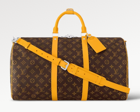 Louis Vuitton Keepall Bandouliere 50 M46769 Yellow