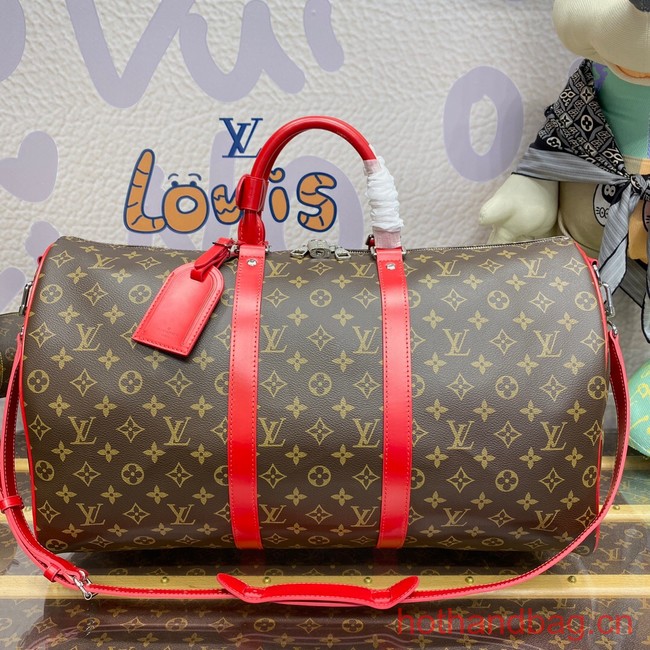 Louis Vuitton Keepall Bandouliere 50 M46769 red