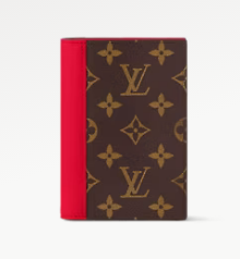 Louis Vuitton Passport Cover M82862 red