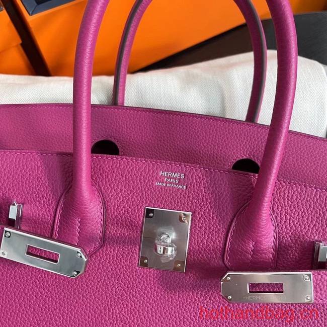 Hermes Original Togo Leather HB30O Fuchsia