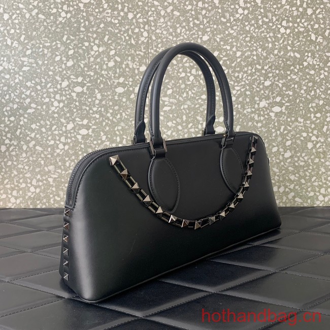 VALENTINO Rockstud calfskin bag KSE0NO black