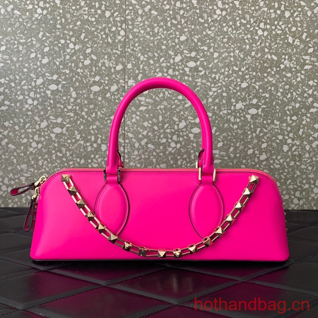 VALENTINO Rockstud calfskin bag KSE0NO pink