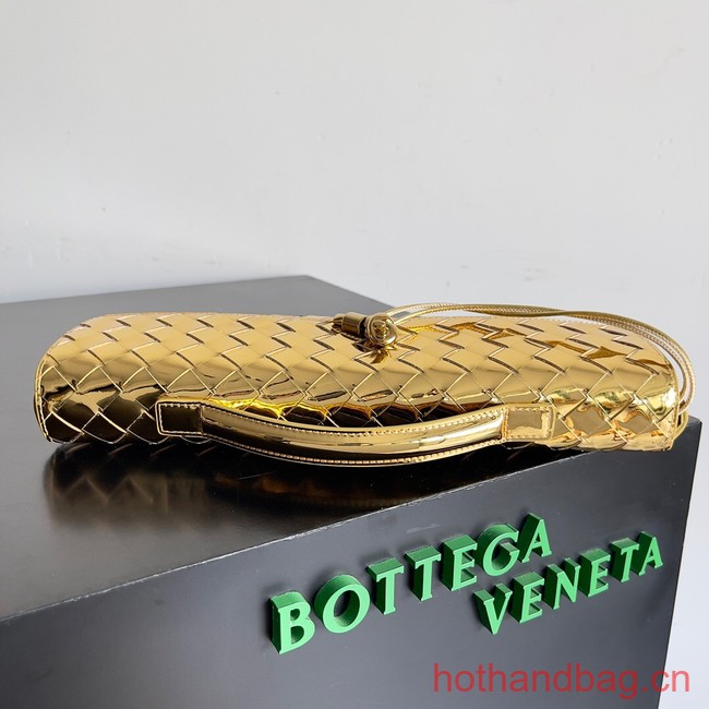 Bottega Veneta Long Clutch Andiamo With Handle 741511 gold 