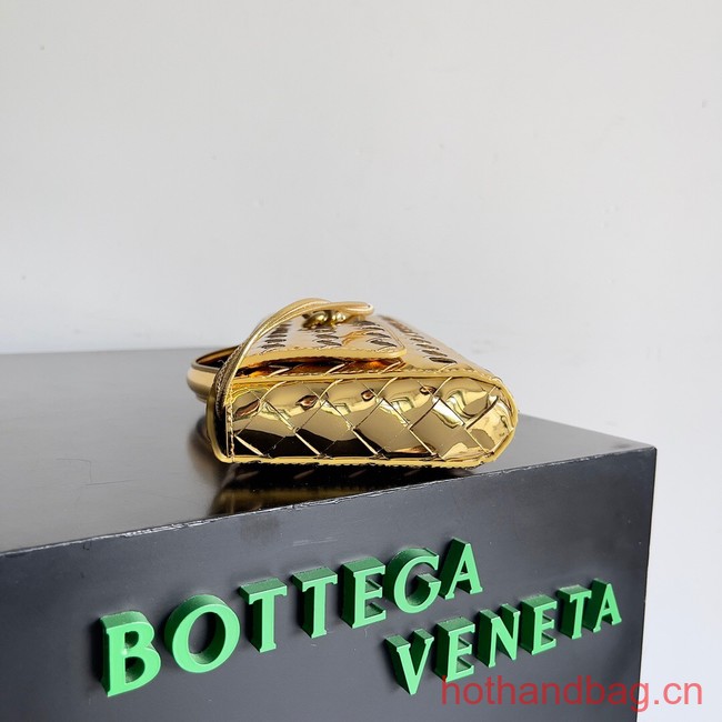 Bottega Veneta Long Clutch Andiamo With Handle 741511 gold 