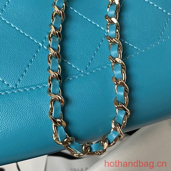 Chanel mini 31 bag AP3656 sky blue