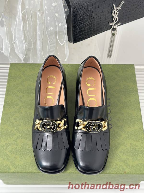 Gucci Shoes GUS00390 Heel 5.5CM