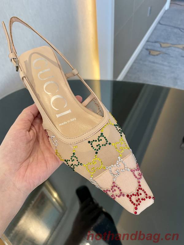 Gucci Shoes GUS00465 Heel 3.5CM