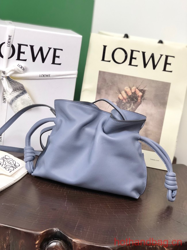 Loewe Mini Napa Leather Flamenco clutch 26941 Light purple