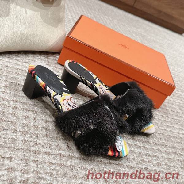 Hermes Shoes HMS00144 Heel 4.5CM