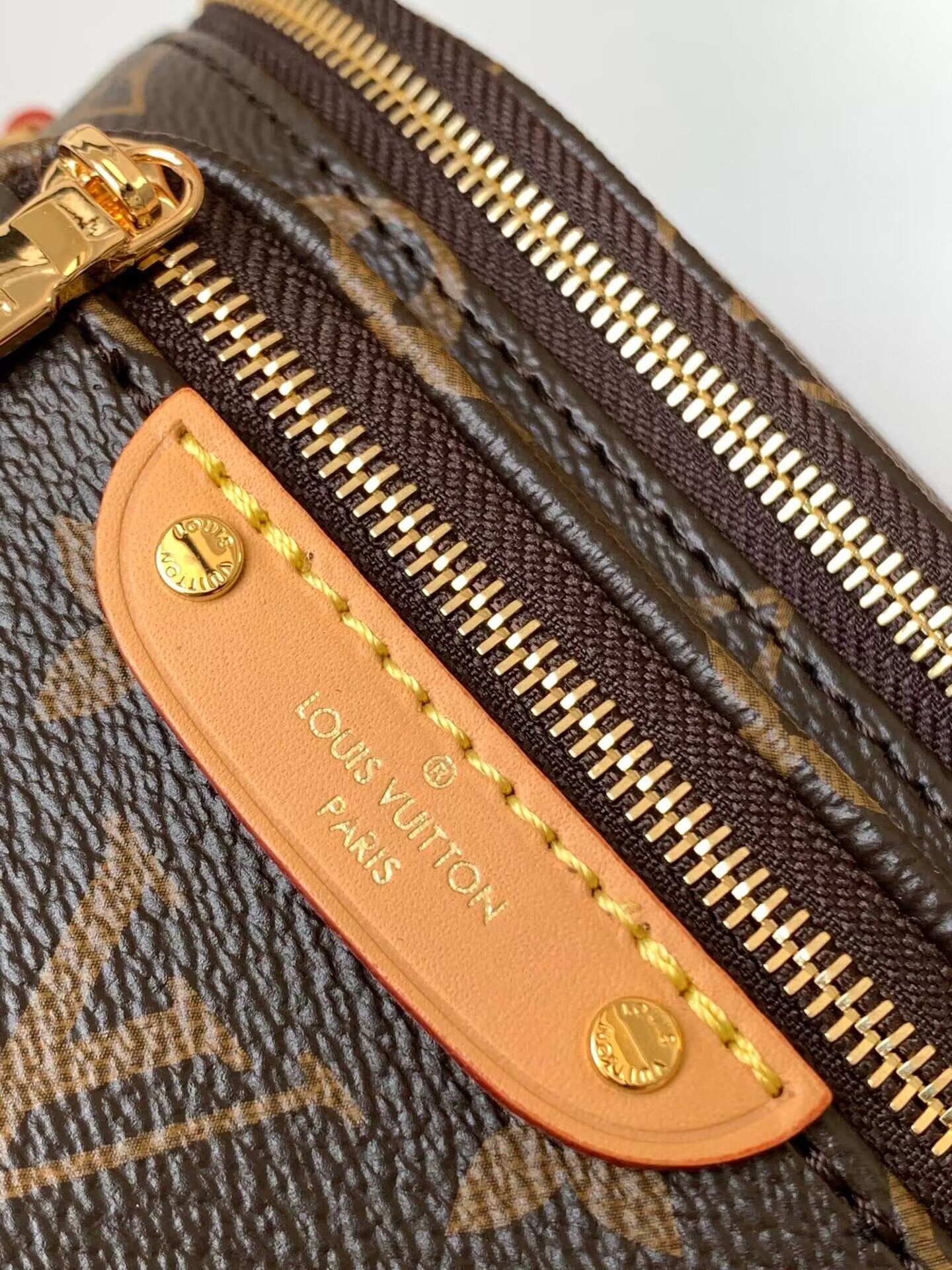 Louis Vuitton Monogram Canvas Mini Bumbag M82335 Brown