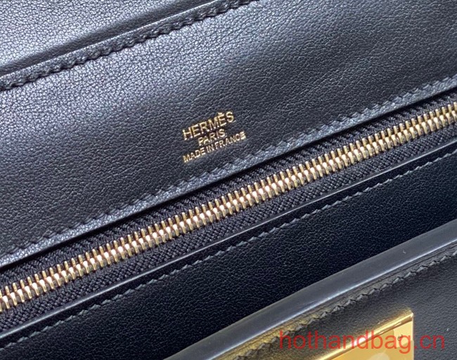 Hermes Original Togo Leather Bag H3621 black