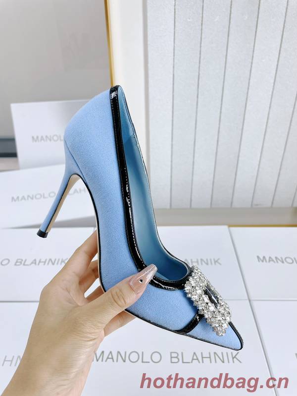 Manolo Blahnik Shoes MBS00050 Heel 10CM