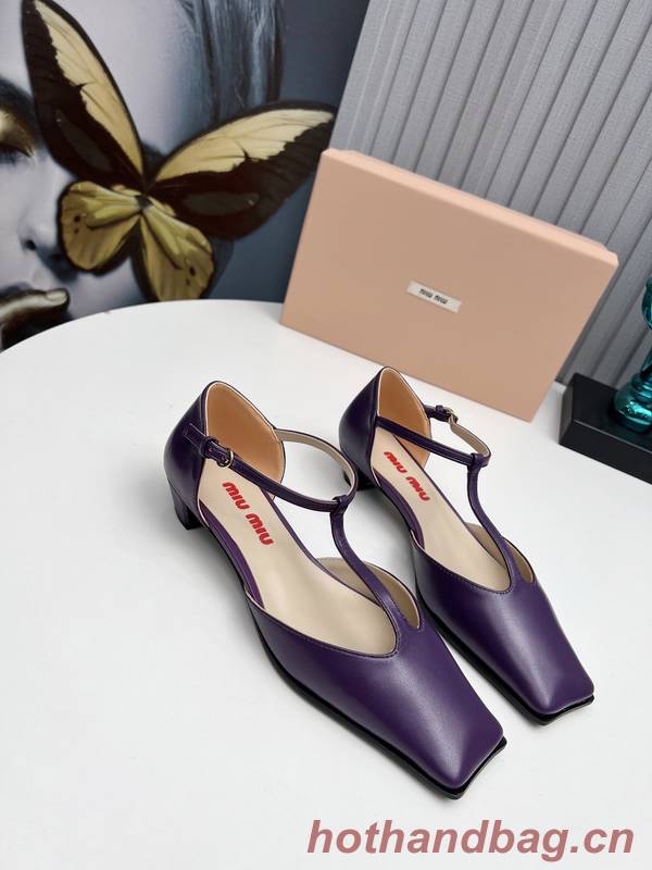 MiuMiu Shoes MUS00029 Heel 2.5CM