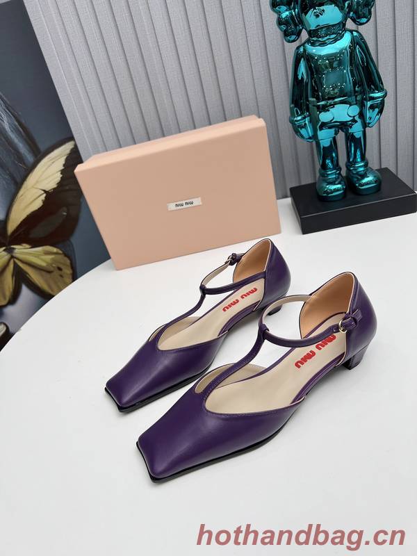 MiuMiu Shoes MUS00029 Heel 2.5CM