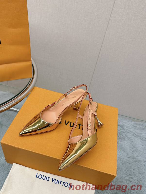 Louis Vuitton Shoes LVS00504 Heel 7.5CM