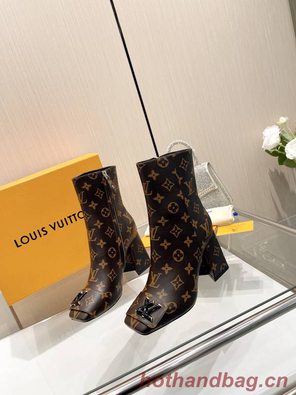 Louis Vuitton Shoes LVS00569 Heel 9CM