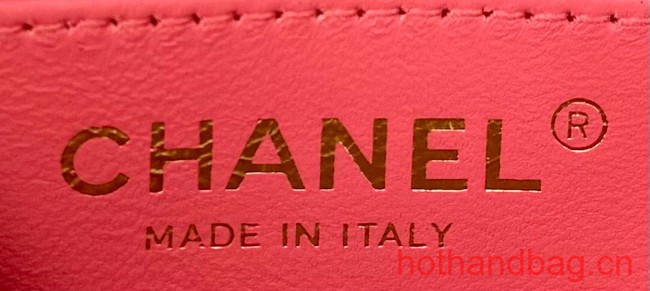 Chanel CLUTCH WITH CHAIN AS3782 pink