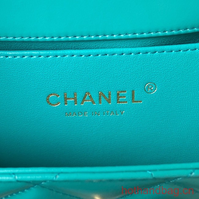 Chanel SMALL FLAP BAG AS2289 green