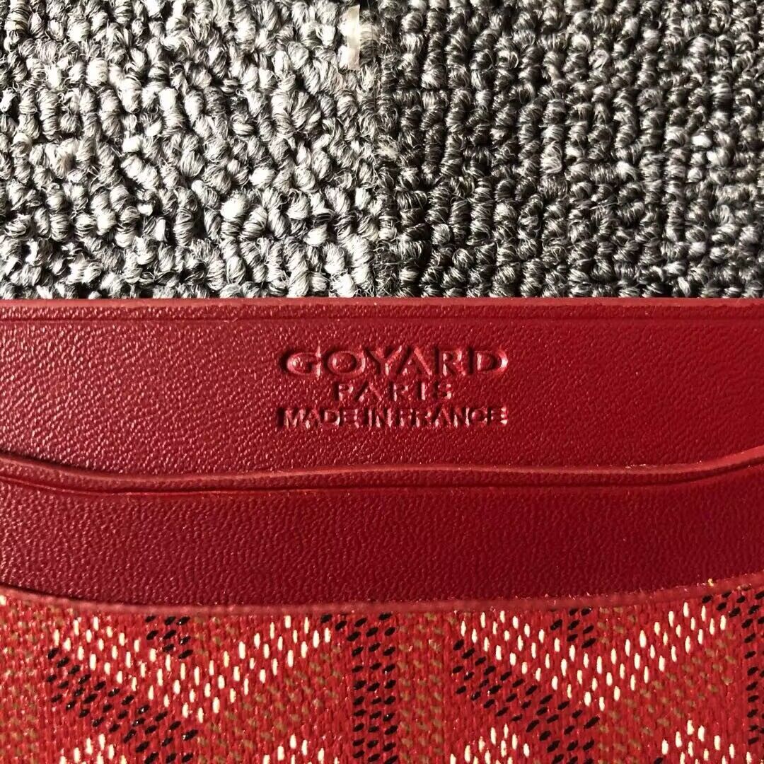 Goyard Card case G9988 Wine