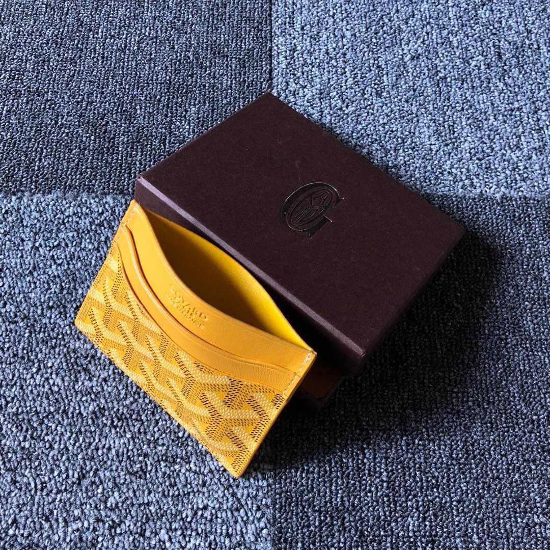 Goyard Card case G9988 Yellow