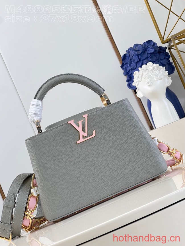 Louis Vuitton Capucines BB M23280 Ice Grey