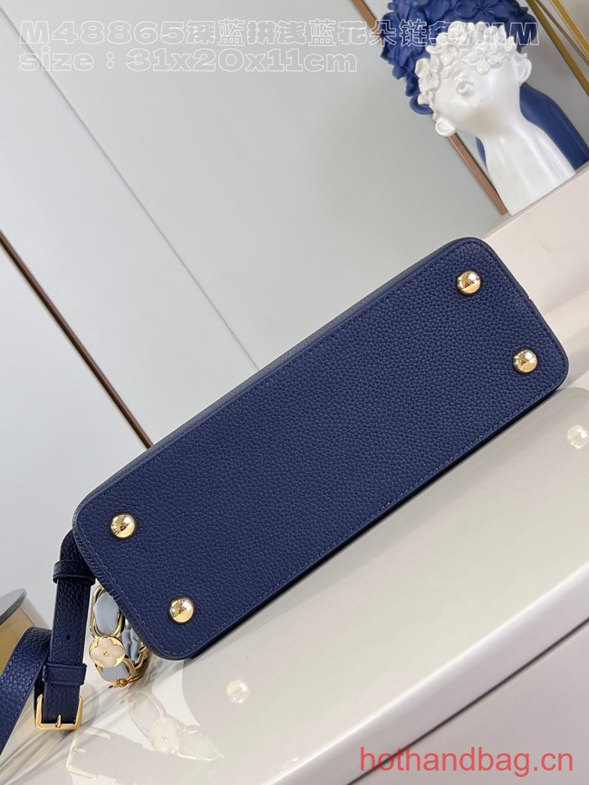 Louis Vuitton Capucines MM M22512 Midnight Blue