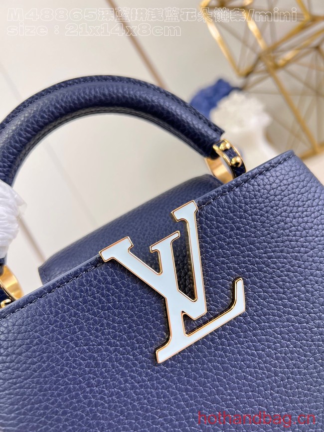 Louis Vuitton Capucines Mini M23363 Midnight Blue