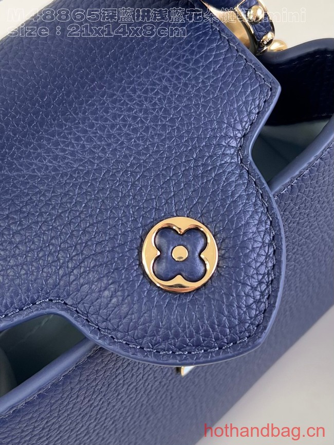 Louis Vuitton Capucines Mini M23363 Midnight Blue