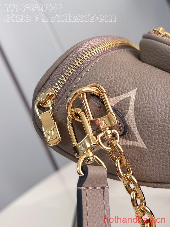 Louis Vuitton Mini Bumbag M82335 Tourterelle Gray & Cream