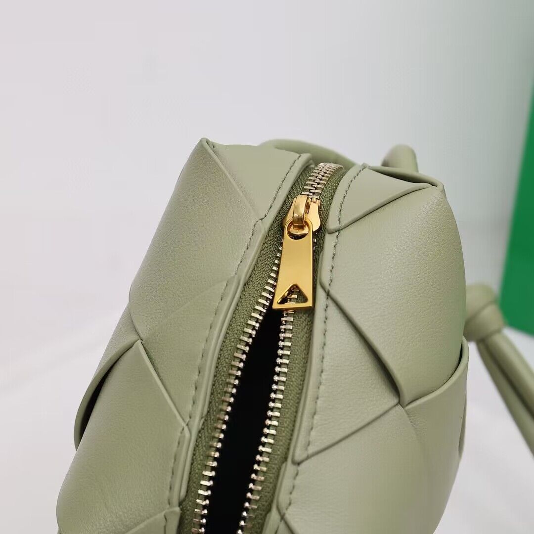 Bottega Veneta Mini Cassette Camera Bag 701915 Light Green