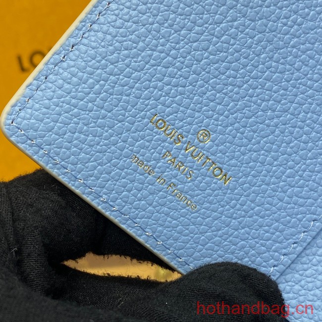 Louis Vuitton Clea Wallet M80151 blue