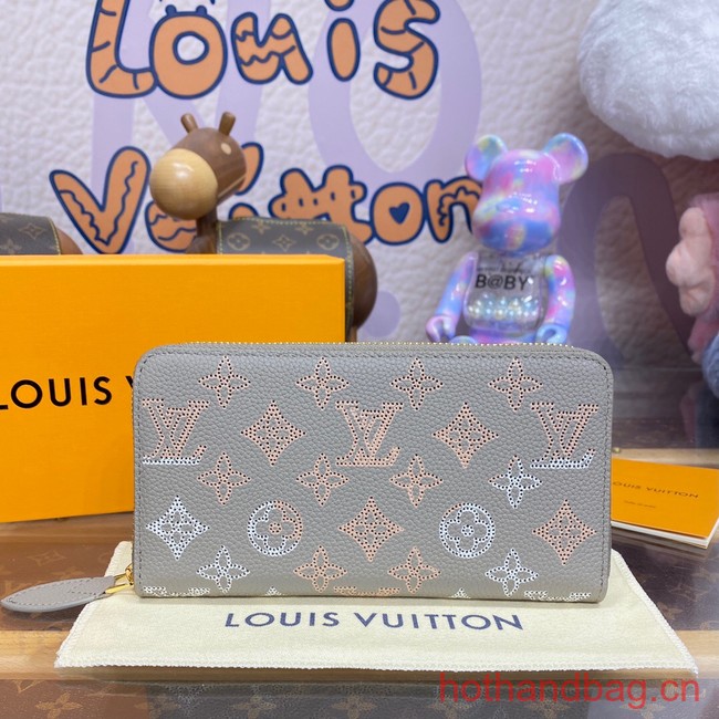 Louis Vuitton FLIGHT MODE Zippy Wallet M82647 Gray