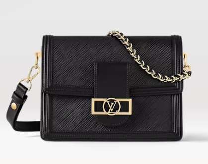 Louis Vuitton Dauphine MM M56141 black