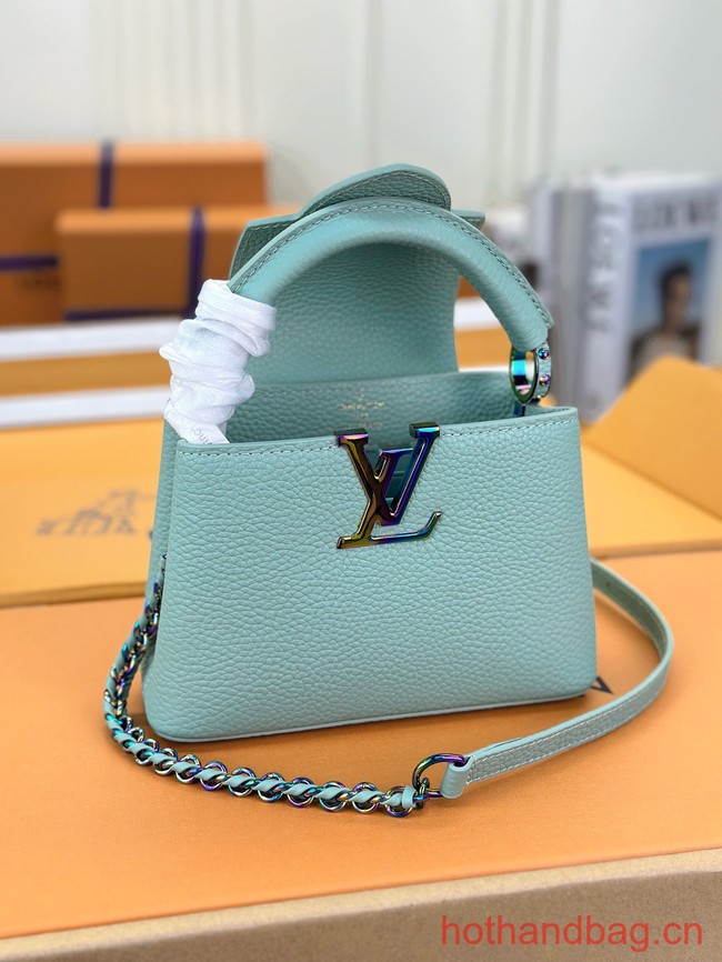 Louis Vuitton Capucines Mini M22606 Topaz Blue