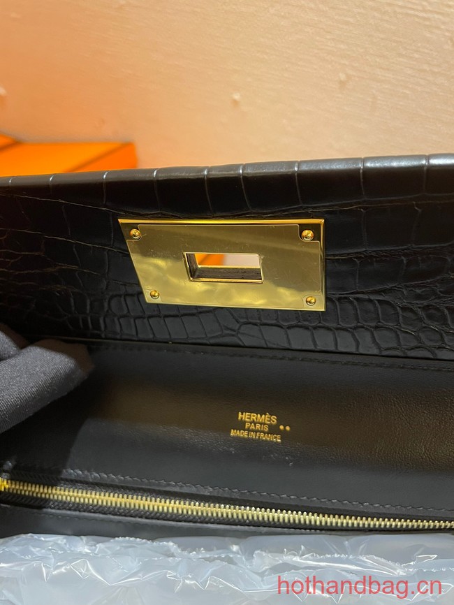 Hermes Original Togo Leather Bag H2424 black