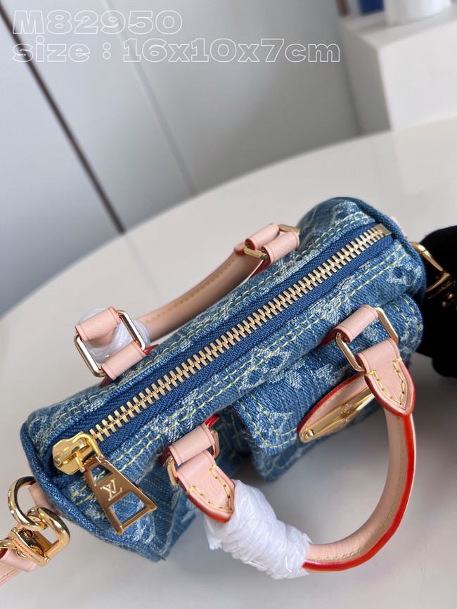 Louis Vuitton DIGITAL EXCLUSIVE Nano Speedy M82950 Denim Blue 