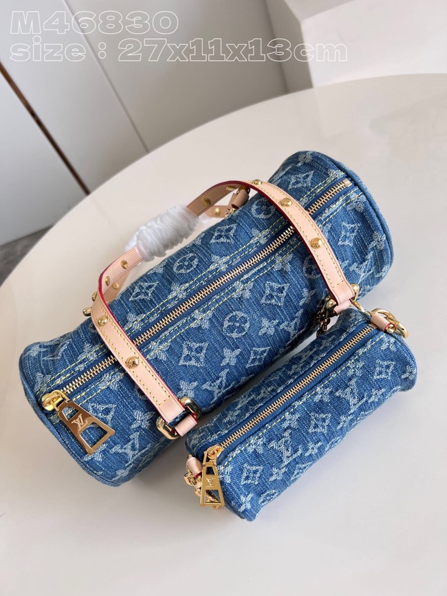 Louis Vuitton Papillon M46830 Denim Blue