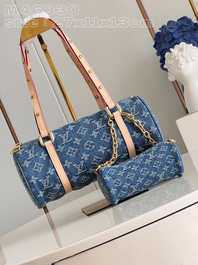 Louis Vuitton Papillon M46830 Denim Blue